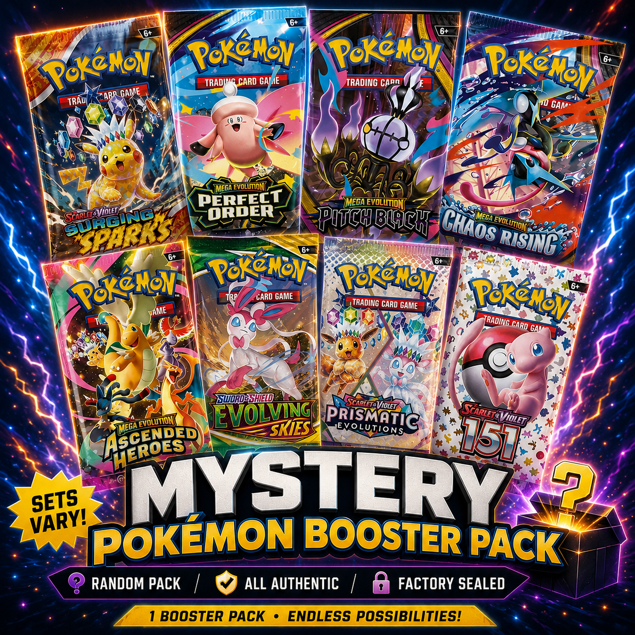 Mystery TCG Booster Pack